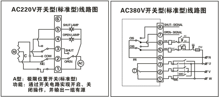 精小型電動(dòng)執(zhí)行器接線(xiàn)圖